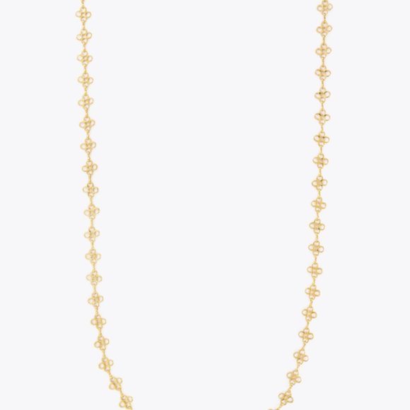 Tory Burch Mini Clover Necklace - Picture 2 of 6